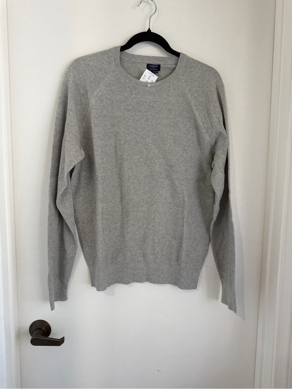 J. Crew Light Grey Women's Crewneck Sweater-NWT